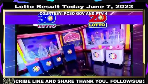 lotto results june 7|PCSO Lotto Result June 7, 2024 6/58, 6/45, 4D, Swertres, EZ2.